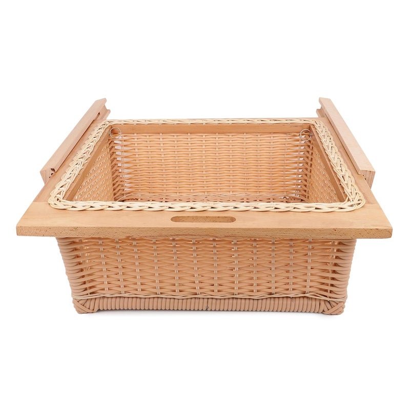 KYNE PVC Wicker Basket for Modular Kitchen Robust and Chic Storage Organizer for Shelves and Cabinets Simple to Maintain Stunning Style 2225 W X 20 L X 8 H Inch - Image 5