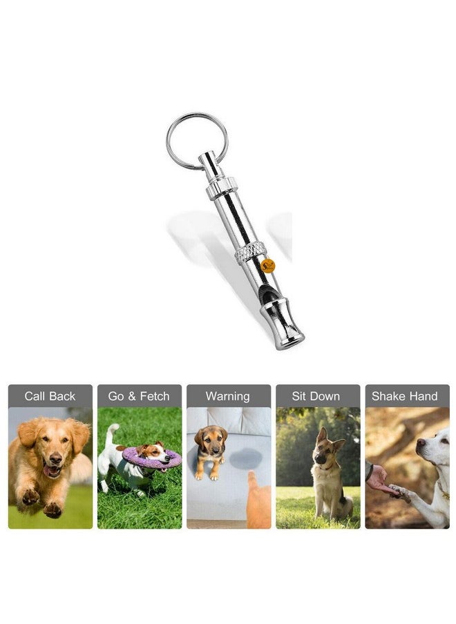 Sage Square Adjustable Pet Dog And Puppy Coach Canine Commands Quiet Control Training Whistle (Pack Of 2)  - Image 2