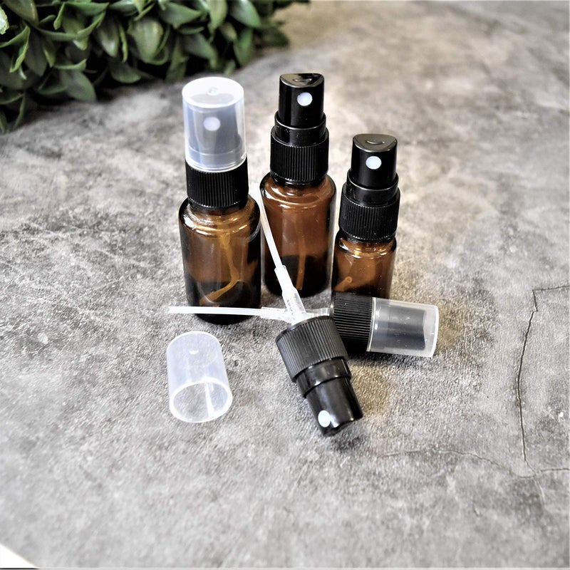 Holistic Oils Spray Tops for Essential Oil Bottles - 12 Essential Oil Spray Bottle Tops Oil Spray Tops Oil Mist Sprayer Replacement Pump Reusable Tops for 5 ml, 15 ml 20 ml Essential Oil Bottles - Image 2