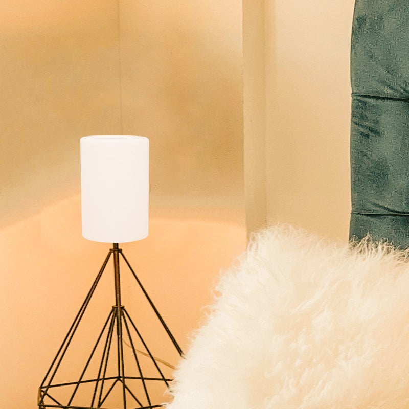 Cylinder Wall Light Lampshade Delicate Lamp Cover Household Table Light Accessory - Image 5