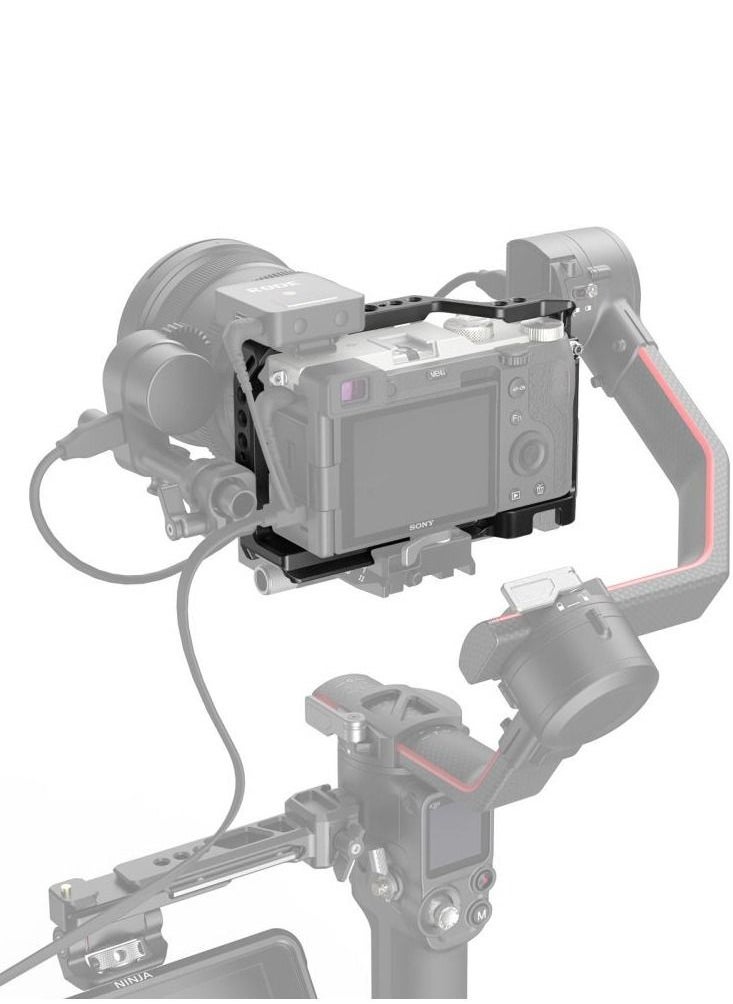 SMALLRIG - SmallRig 3212B Cage with Side Handle for Sony Alpha 7C Camera - Image 1