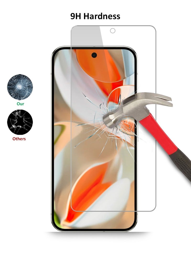 Techie Google Pixel 9 / 9 Pro 5G HD Clear Tempered Glass Screen Protector - Image 3