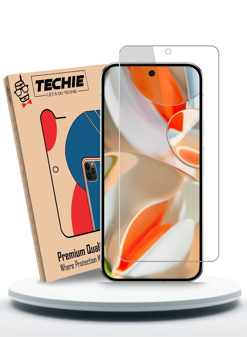 Techie Google Pixel 9 / 9 Pro 5G HD Clear Tempered Glass Screen Protector - Image 1
