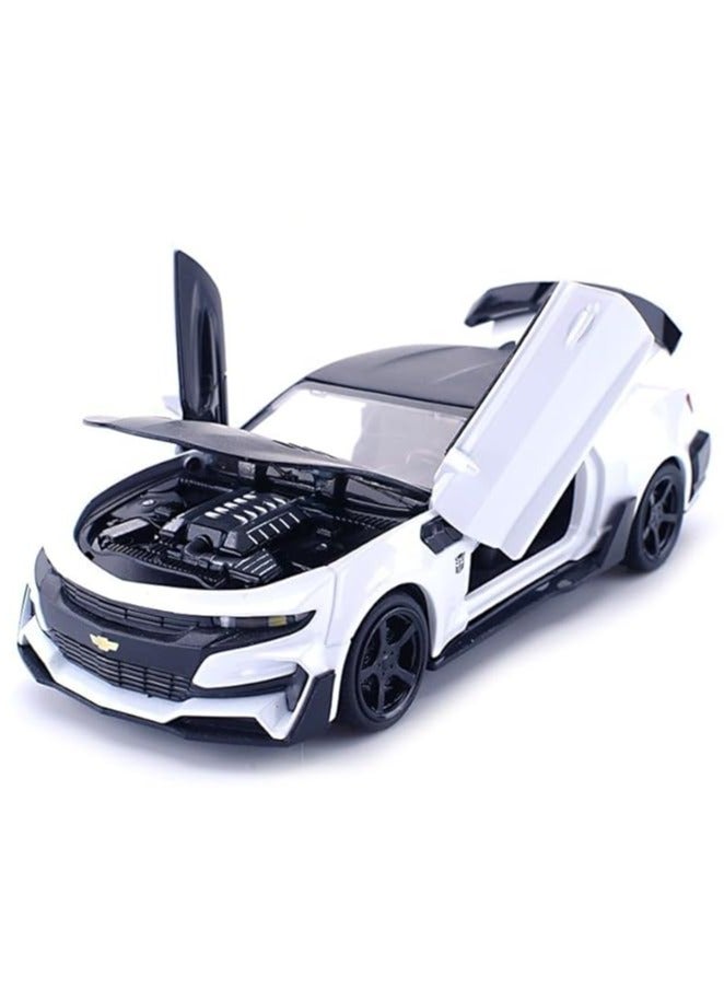 Whynot 1:32 Die-Cast Alloy Chevrolet Camaro Pull Back Car Model with Openable Doors – Multicolour - Image 1