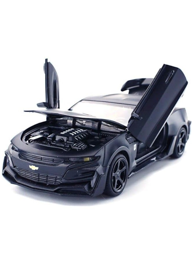 Whynot 1:32 Die-Cast Alloy Chevrolet Camaro Pull Back Car Model with Openable Doors – Multicolour - Image 2