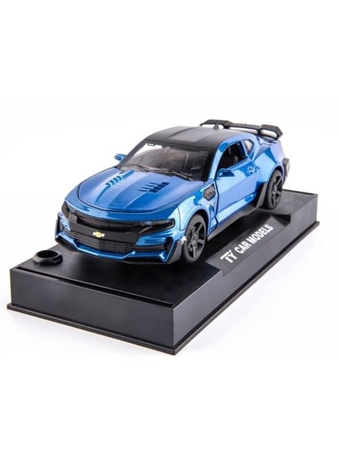 Whynot 1:32 Die-Cast Alloy Chevrolet Camaro Pull Back Car Model with Openable Doors – Multicolour - Image 4