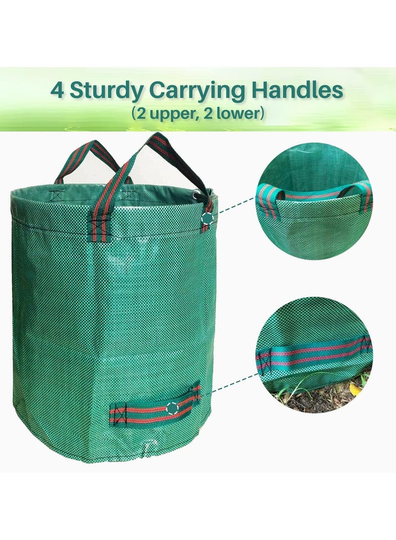 general Garden Waste Bags Heavy Duty Garden Bag, Reusable Garden Bag with Handle, Ideal for Collecting Garden Waste, Plant Waste and Leaves (270L) - Image 3