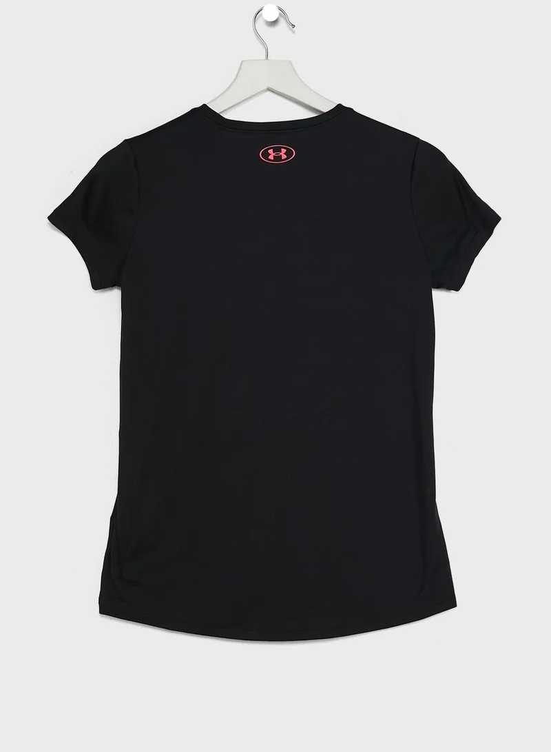 UNDER ARMOUR Youth Tech Big Logo T-Shirt