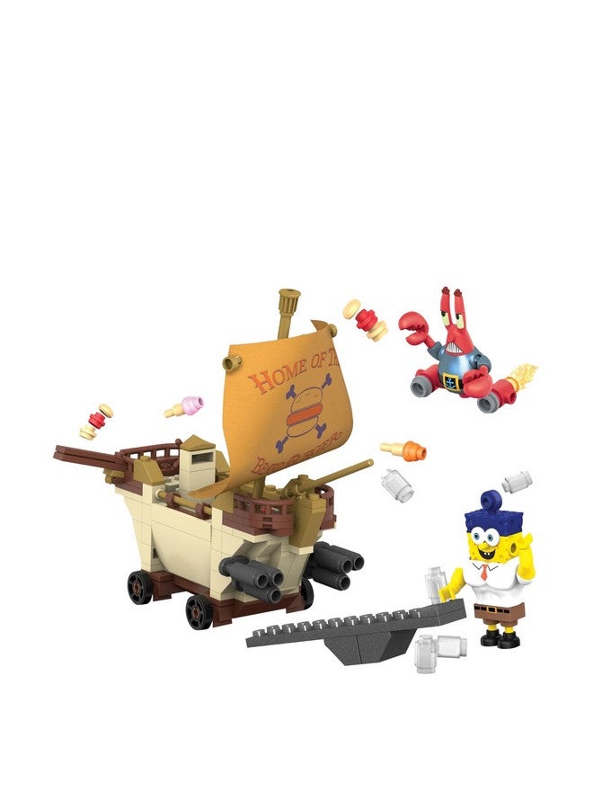 Mega Brands Mega Bloks Spongebob Burgermobile Showdown Building Set - Image 1