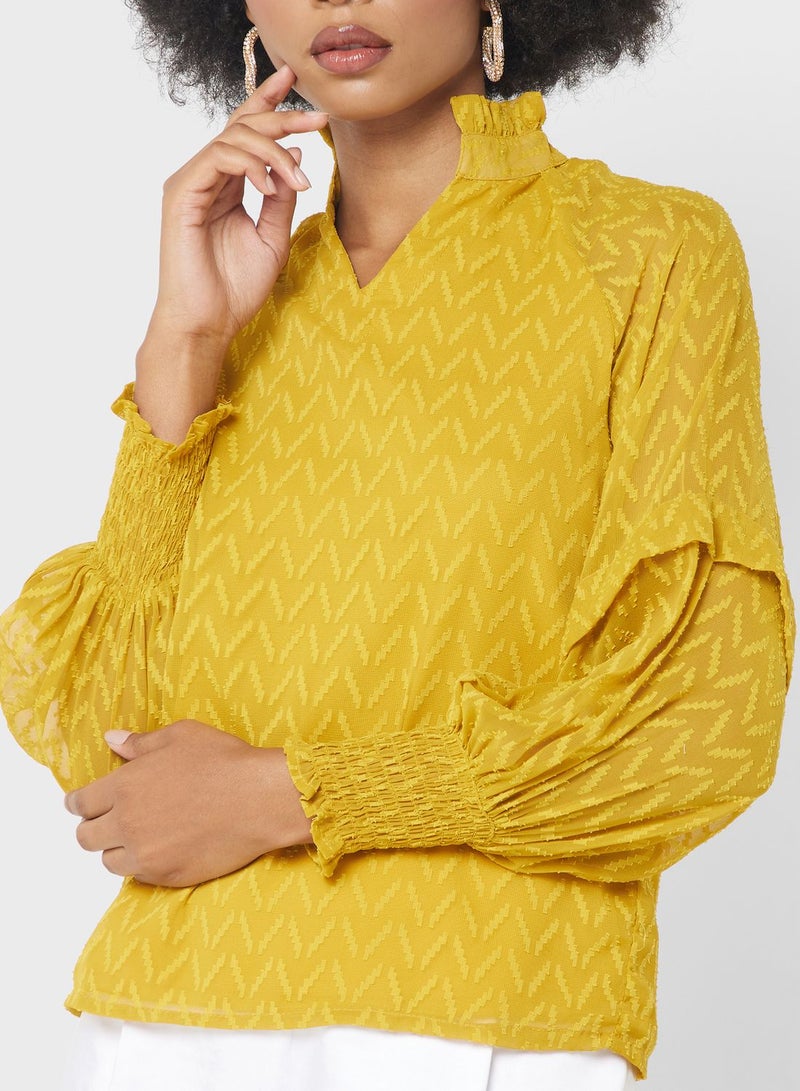 ELLA Puff Sleeve Top - Image 3