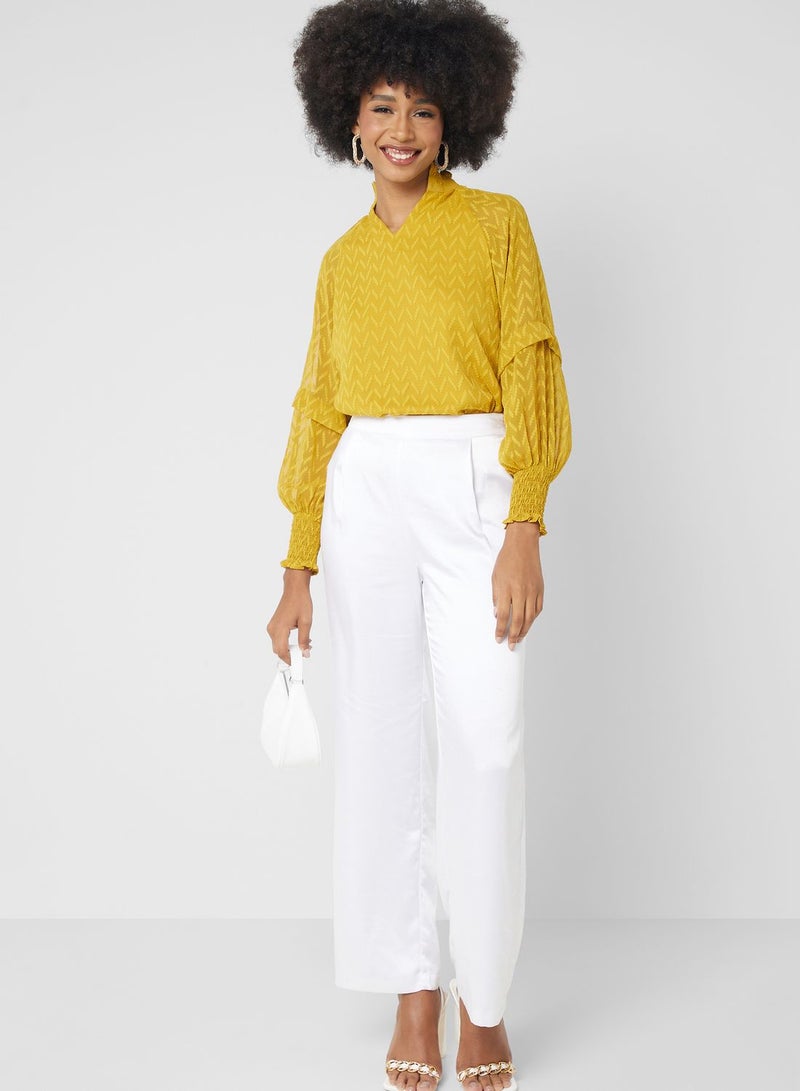 ELLA Puff Sleeve Top - Image 4