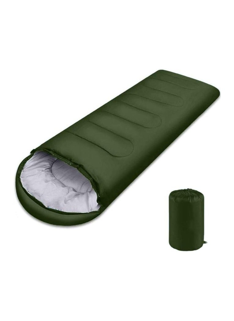 Cool Baby Style Baby Camping Sleeping Bag Lightweight Cotton Sleeping Bag 185Cmx75Cm With Compression Bag  - Image 1