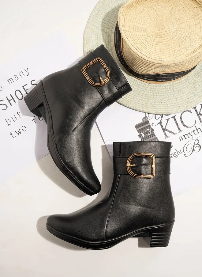 شوتوبيا Shoetopia Women & Girls Casual Comfortable Mid-Tops Boots
