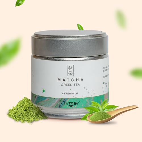Chymey Japanese Matcha Green Tea Powder | 100% Pure & Authentic (Ceremonial Grade), 30 grams - Image 1