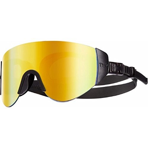 TYR Renegade Swimshades Mirrored Swimming Goggles (Gold/Black) - Image 1