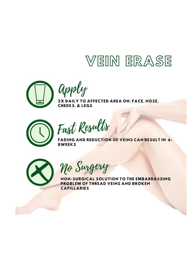 verseo Vein Eraser Cover Up Cream For Legs Veins Cream Spider Vein Concealer Cream 3.38 Fl Oz. - Image 5