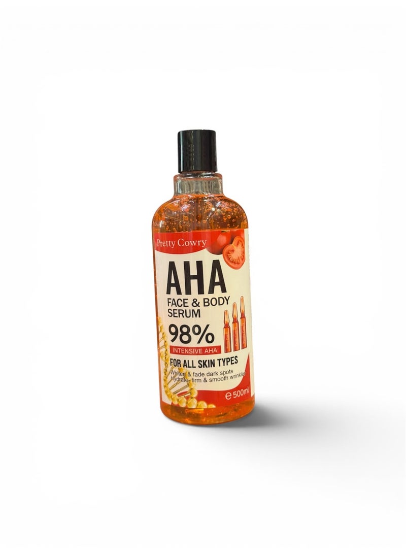AHA serum for skin renewal and radiance 98% - Image 2