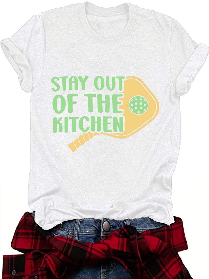 Summer Women'S Fun Pattern Round Neck Short Sleeve Casual Fashion Explosion T-Shirt - Image 1