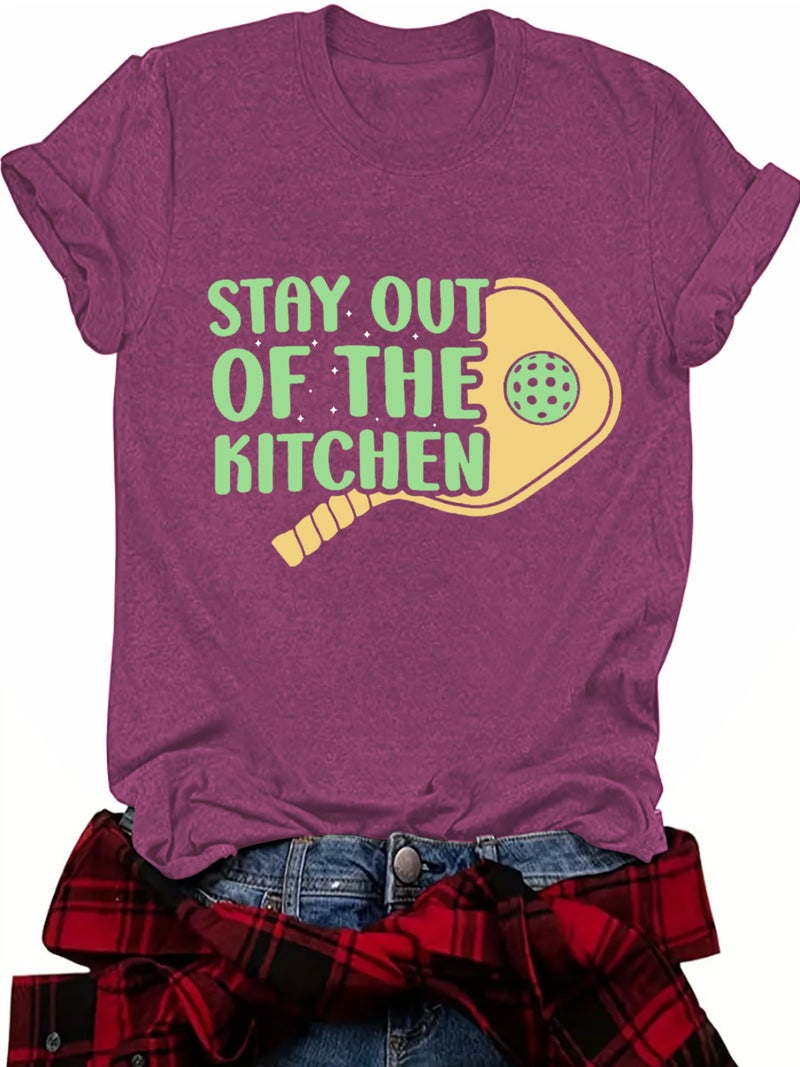 Summer Women'S Fun Pattern Round Neck Short Sleeve Casual Fashion Explosion T-Shirt - Image 4