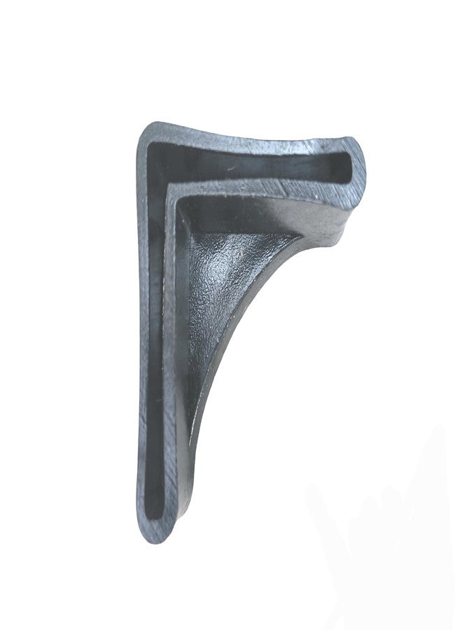 CUTINA® Plastic L-Shaped(16 pc) Angle End Cap/Pad/Floor Protector | Ideal for Steel Chair, Table & Metal Rack Legs | Durable Anti-Slip Leg Caps (16) - Image 1