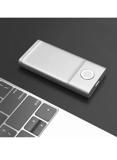 Wireless Bluetooth Presenter Answer with Red Light Presentation Remote Control for Mac, Windows, iPad OS, and Android, Deep Space Gray