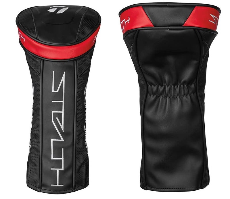 Taylormade New Golf Stealth Black/Red Driver Headcover - Image 2