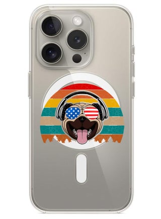 Magnetic Case for iPhone 15 Pro Max 6.7-inch Compatible with MagSafe Wireless Charging, Shockproof Phone Bumper Cover pug with headphones copy - pzsku/ZE0D91E34341EC2AA82AAZ/45/_/1720273656/19c19444-3883-4c36-a2f7-ecabd5781ea4