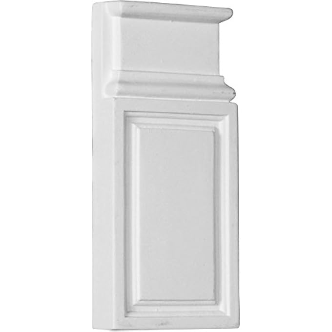 PB04X10X01CL CLASSIC PLINTH BLOCK, WHITE - Image 2