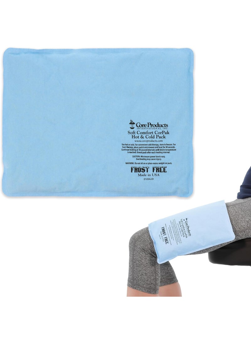 Core Products Core Products Soft Comfort CorPak, No Frost Hot and Cold Therapy Pack - 10" x 13", Made in The USA 