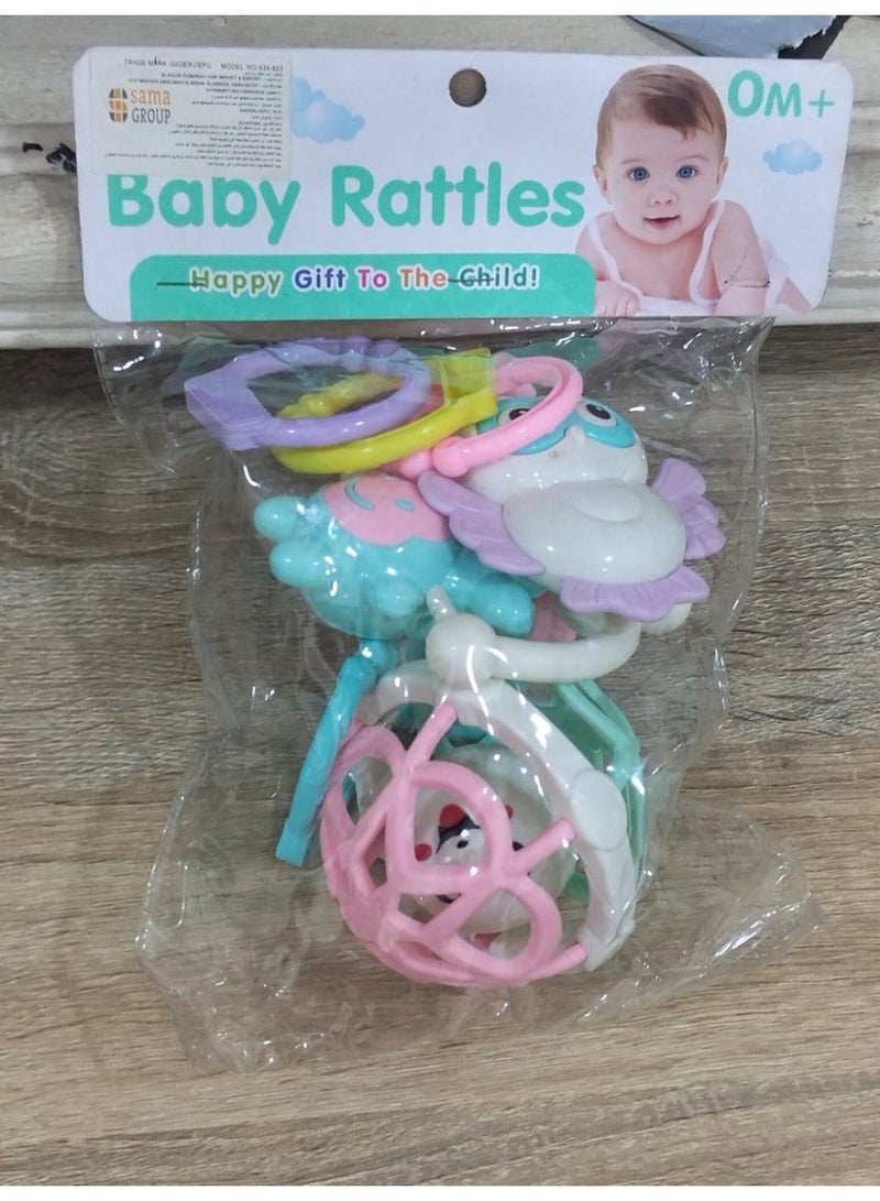 Baby Rattles & Teethers Set (8 Pieces) - Early Educational Teething Toys for Infants (1-12 Months) - Image 3