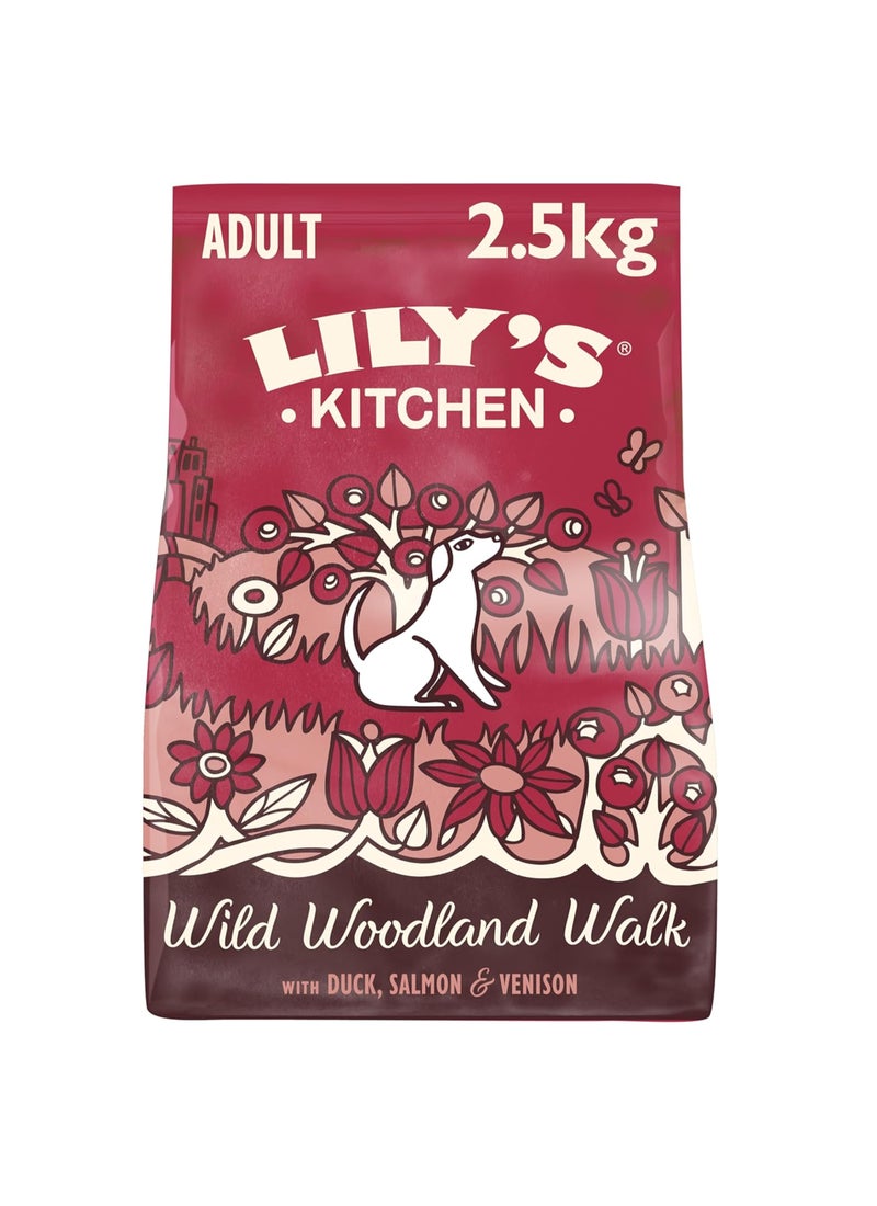 Lily's Kitchen Wild Woodland Walk With Duck Salmon And Venison Adult Dry Dog Food - Image 1