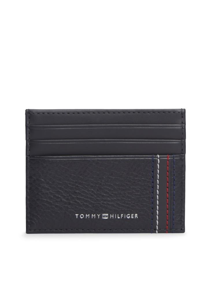 TOMMY HILFIGER Logo Leather Credit Card Holder - Image 1