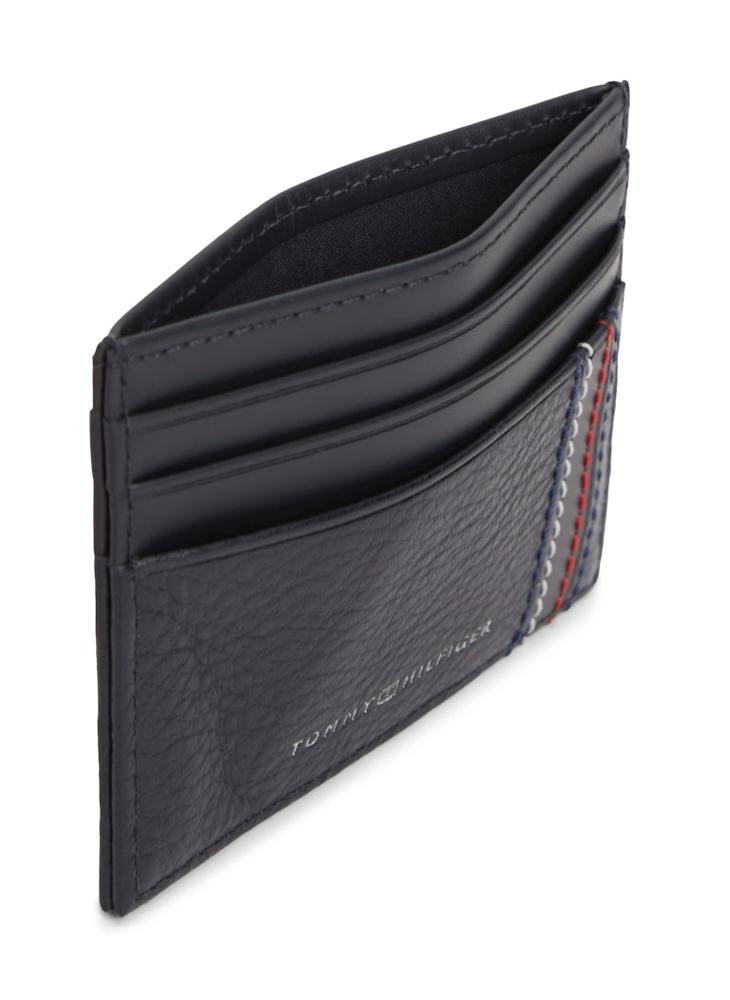 TOMMY HILFIGER Logo Leather Credit Card Holder - Image 4