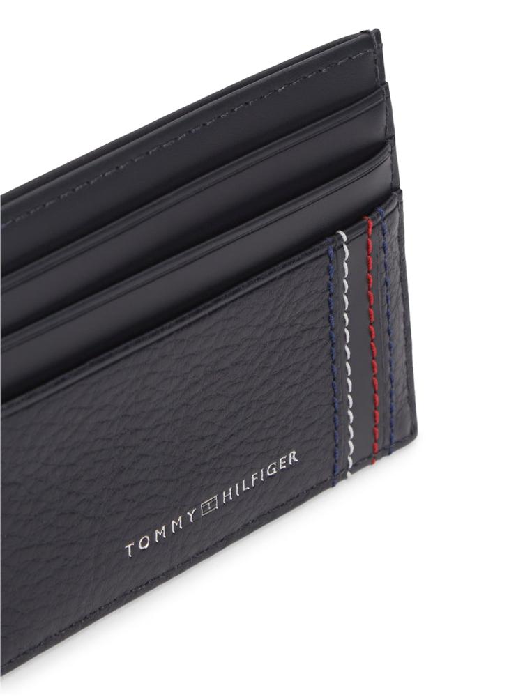 TOMMY HILFIGER Logo Leather Credit Card Holder - Image 3