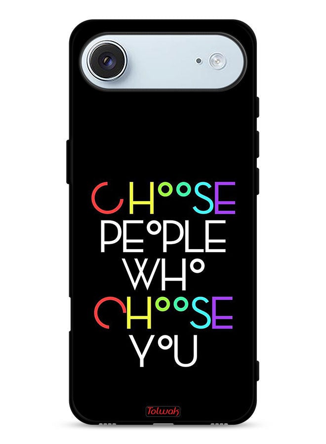 Tolwak Apple iPhone Air Protective Case Cover Choose People Who Choose You - Image 1
