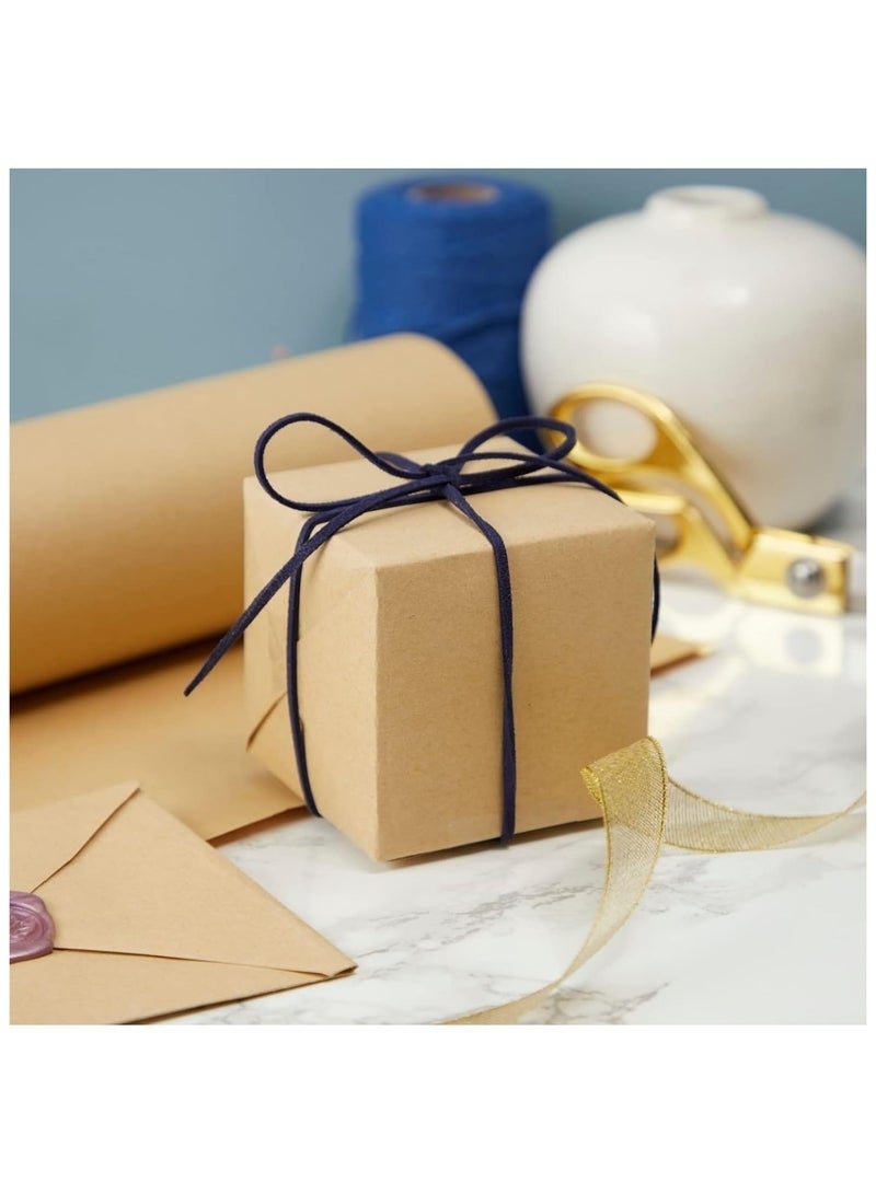 Bukela 2 Roll of Kraft Paper (44 cm x 30 cm) 80gsm, Wrapping Paper Roll, Craft Paper Gift Wrapping Bulletin Board Arts & Crafts, Bouquet Flower Table Covering Poster Packing Paper - Image 3