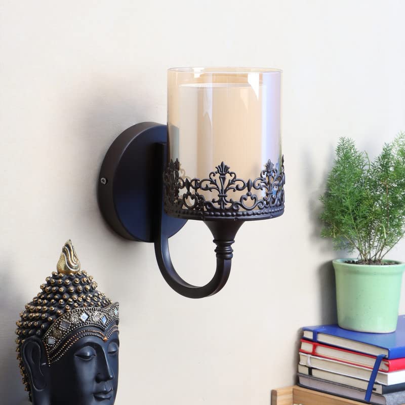ELIANTE Black Metal Wall Light S-255-1W | 3 Years Warranty | Free - LED LAMP - Image 2