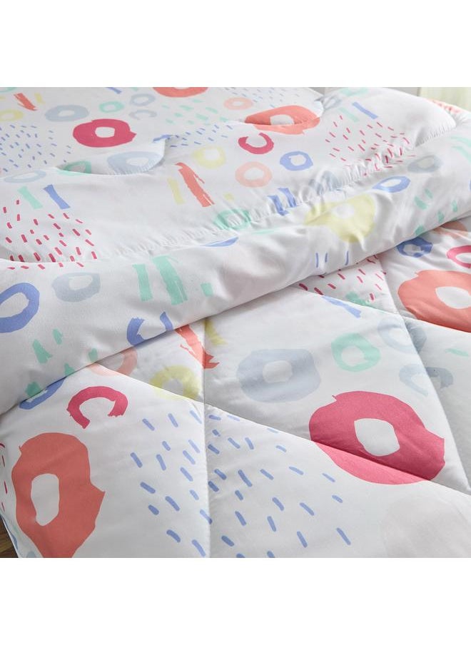 Home Box - Nora Regina Microfibre Single Reversible Comforter - 135x220 cm - Image 1