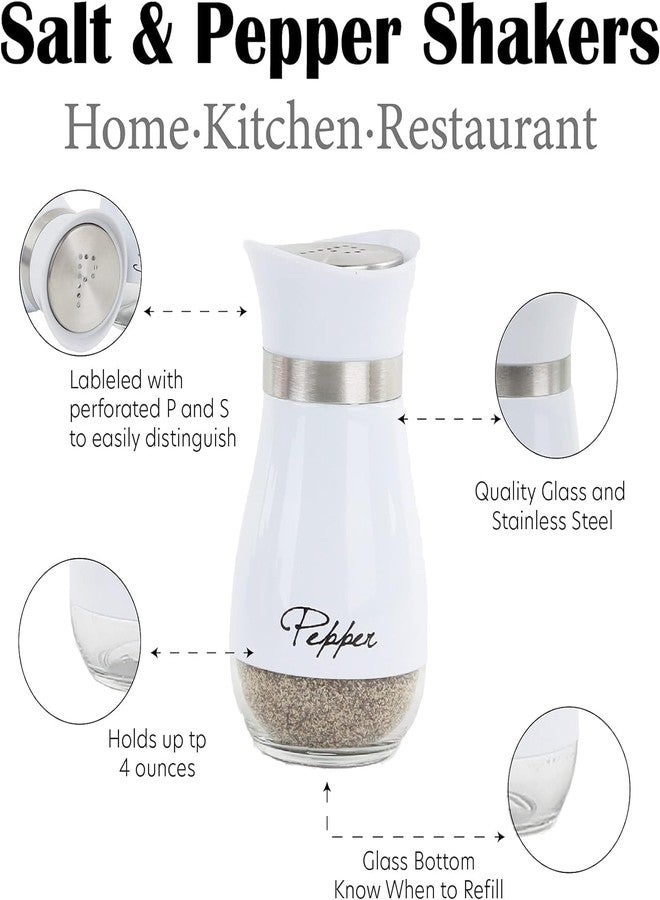 SYUTA Refillable Stainless Steel Salt and Pepper Shakers Set - Spice Containers for Home, Kitchen, Restaurant, and Picnic Use - Durable and Stylish Design - Image 5