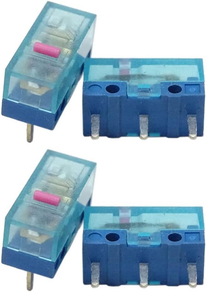 4Pcs New Pink Dot Mouse Microswitch Button 80 Million Life Mouse Button Switches 0.74N - Image 1