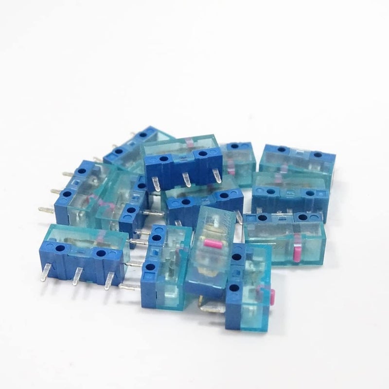 4Pcs New Pink Dot Mouse Microswitch Button 80 Million Life Mouse Button Switches 0.74N - Image 2