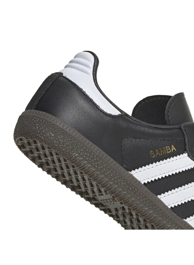 adidas سامبا OG سي بلاك سنيكرز للأطفال أولاد وبنات مقاس 2.5
