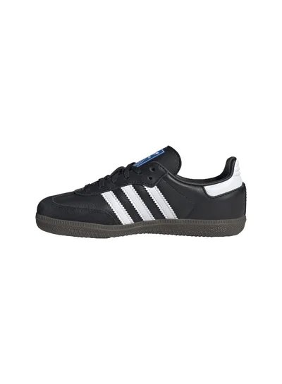 adidas سامبا OG سي بلاك سنيكرز للأطفال أولاد وبنات مقاس 2.5