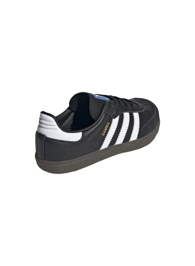 Adidas SAMBA OG C Black CASUAL Trainers FOR KIDS BOYS AND GIRLS 2.5  - Image 5