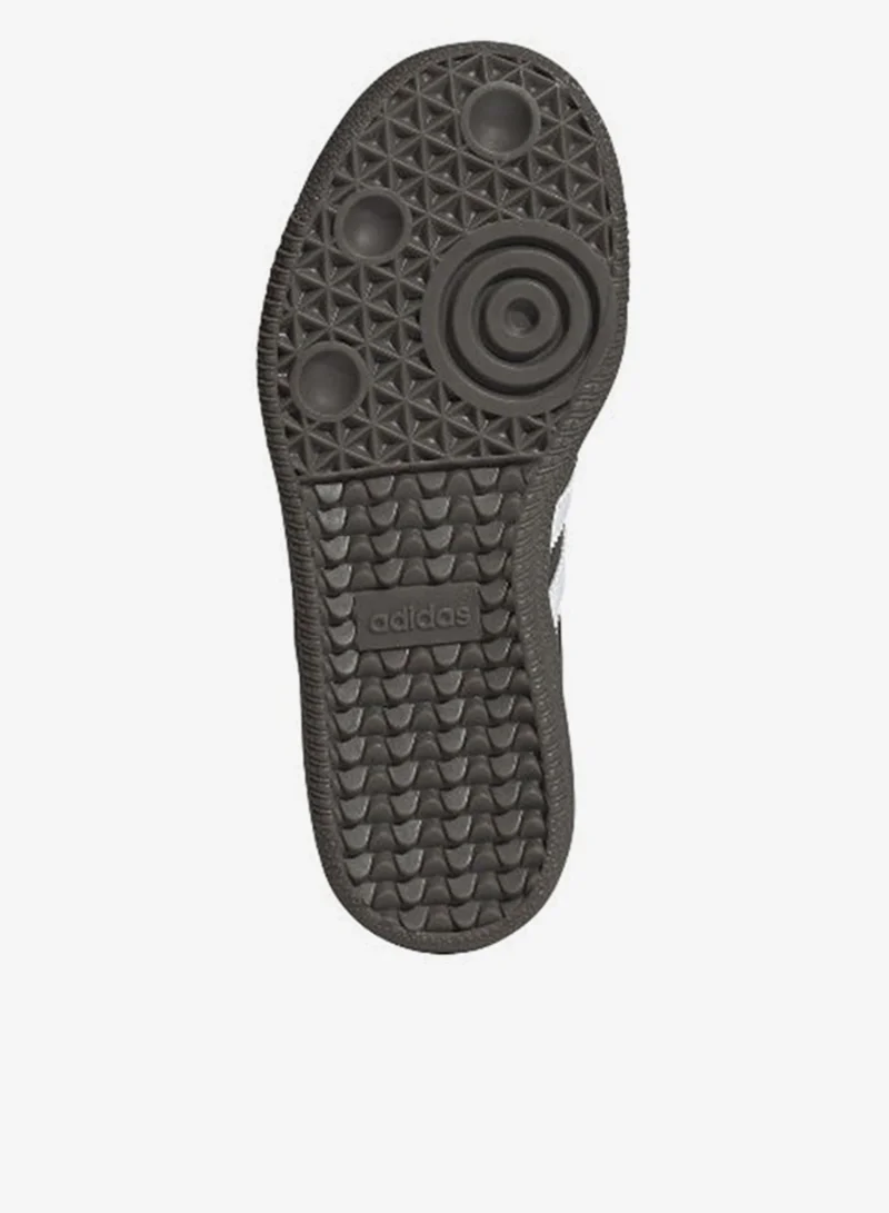 اديداس اوريجينالز سامبا أو جي سي بلاك كاجوال ترينرز للأطفال أولاد وبنات مقاس .