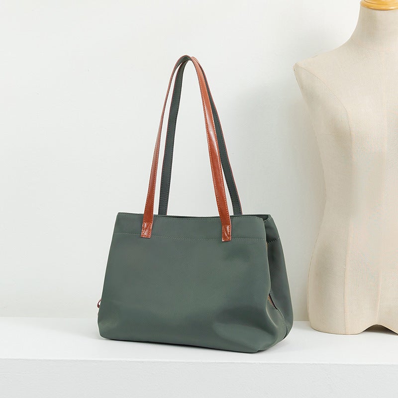 Large Bag Women'S Casual New Nylon Oxford Cloth Large Capacity Tote Bag All-Match Shoulder Bag Trendy Canvas Handbag - Image 4