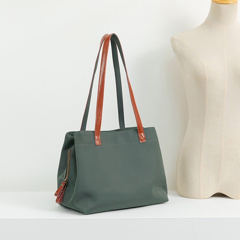 Large Bag Women'S Casual New Nylon Oxford Cloth Large Capacity Tote Bag All-Match Shoulder Bag Trendy Canvas Handbag - Image 3