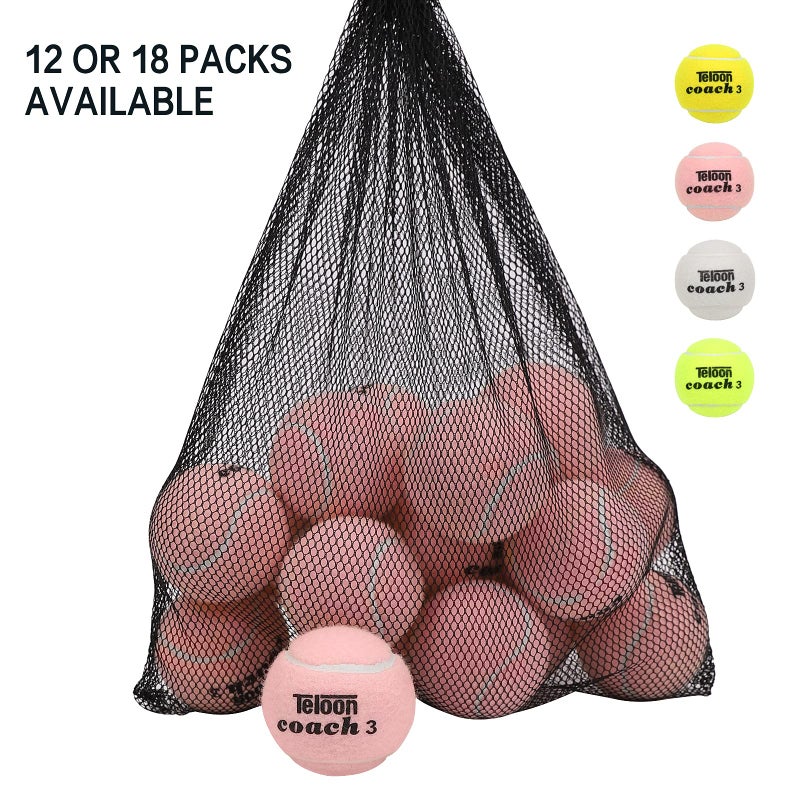 Teloon Tennis Balls (Pink-18Pcs) - Image 2