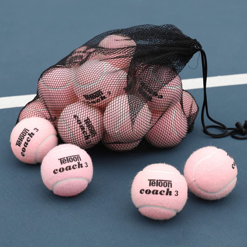 Teloon Tennis Balls (Pink-18Pcs) - Image 1
