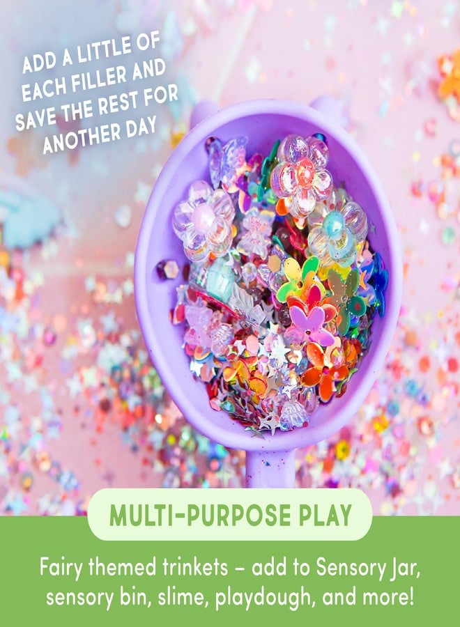 Glo Pals Play Pack Bundle with Sensory Play Jar, Water-Activated Light-Up Cubes, and Fun Fillers - Sensory Toys for Toddlers - Sensory Toy Kit with Light Up Cubes for Bathtub - Abby Cadabby - Image 5